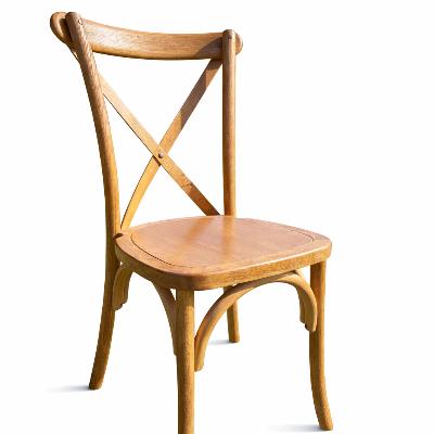 Chair - Premium Crossback Oak Real Timber thumbnail 1