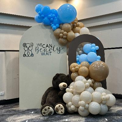 Hollowed Out Package-Arch Backdrop, Hollow backdrop and Balloon Garland