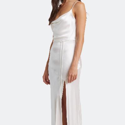 Bec & Bridge Moon Dance Midi Dress Ivory Size 8 thumbnail 5
