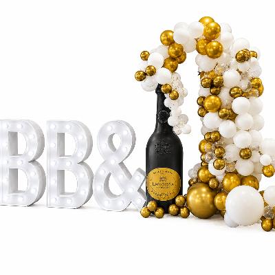Backdrop - Pop the Champagne Package