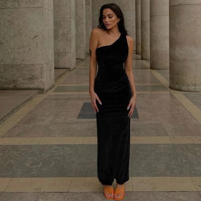 Bianca & Bridgett Juni Long Black Dress Size 12 thumbnail 3