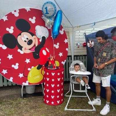 Mickey Mouse Round Backdrop Package thumbnail 2