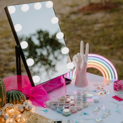 Hair and face jewels with glitter package thumbnail 1