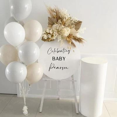 Personalised Acrylic Sign with Florals thumbnail 2