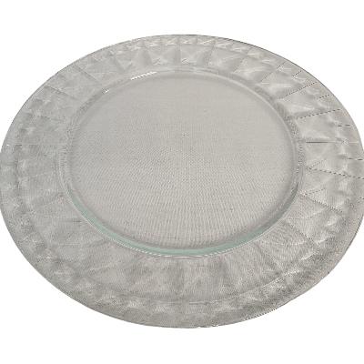 Charger Plates - Cut Glass