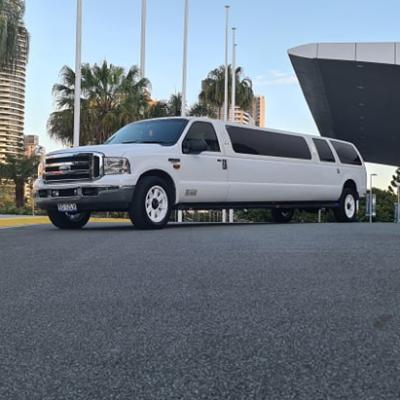 Super Stretch F250 Limousine Hire thumbnail 5