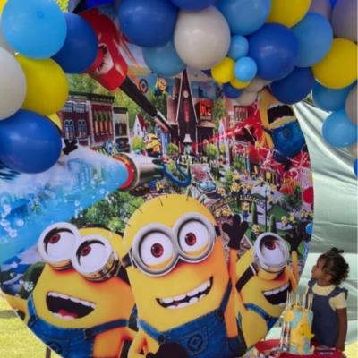 Minion Round Backdrop Package thumbnail 2