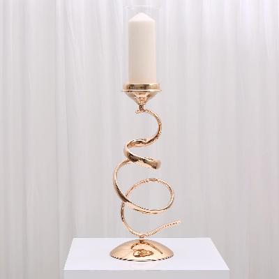 Vivienne Candlesticks - Large / Gold thumbnail 1