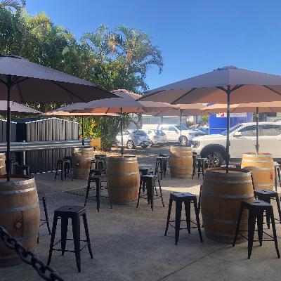 Wine Barrel and Umbrella thumbnail 2