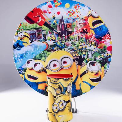 Minion Round Backdrop Package thumbnail 3