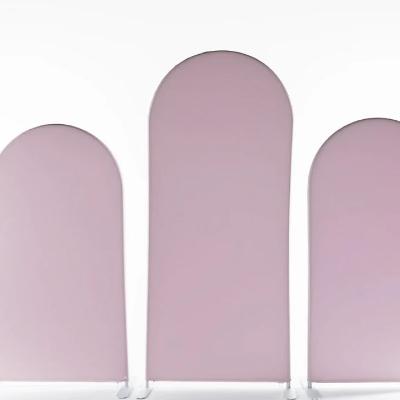 Nude Pink Trio Arch Backdrop thumbnail 1