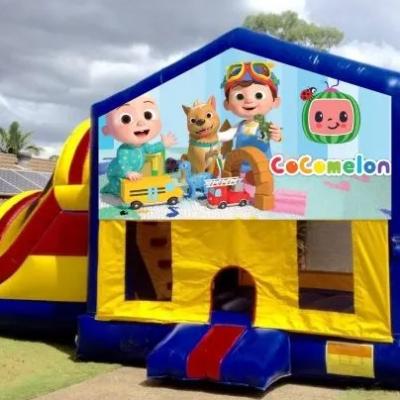 Cocomelon Large Banner Jumping Castle
