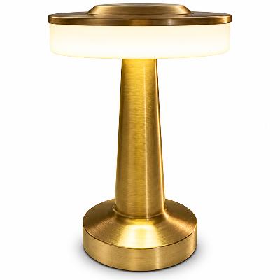 Lighting - Gold Table Touch Tri Colour Lamp