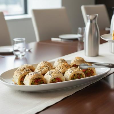 Mediterranean Spiced Vegetable Roll – Vegetarian Catering thumbnail 2