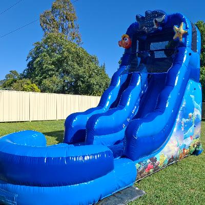 Underwater Shark Waterslide 7.2m
