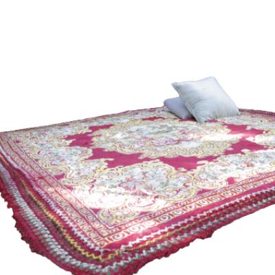 ITALIAN VINTAGE FLORAL RUG thumbnail 1