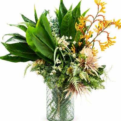 Styling - Tropical Luxe Vase Arrangement Flowers