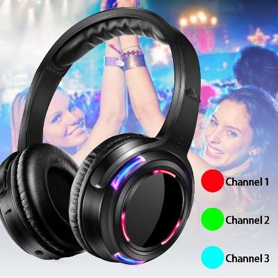 Kids Silent Disco Party Hire - 20 Headsets - 2/3 playlist channels - DIY Package thumbnail 2