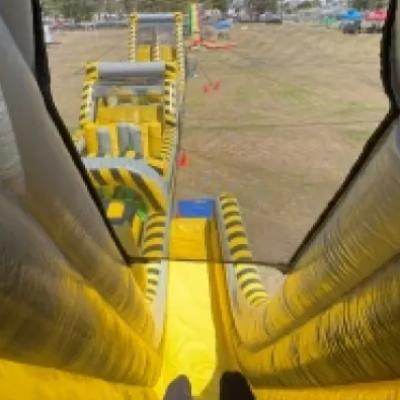 33m Nuclear Inflatable Rush Obstacle Challenge thumbnail 3