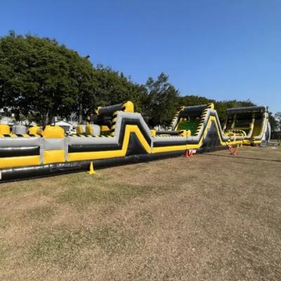 45m Nuclear Inflatable Vertical Scream Obstacle Course