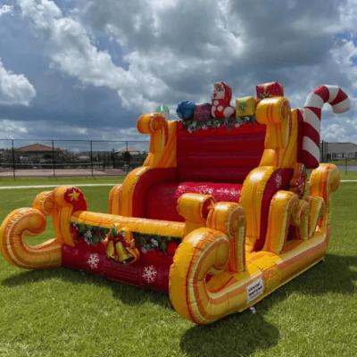 Inflatable Santa Selfie Sleigh