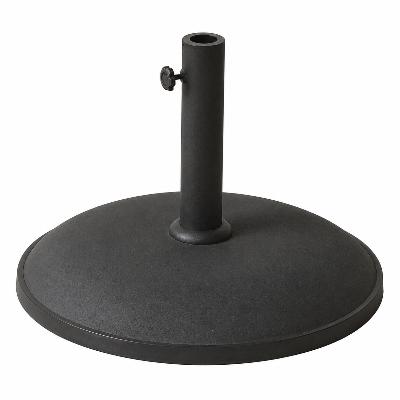 Base - Umbrella Weights Base 25KG Round Concrete Black thumbnail 1