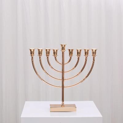 Antonella Footed Candelabra - Gold thumbnail 1