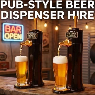 Beer Dispenser - Pub Style Foam - Party Hire - 2 Dispensers Included