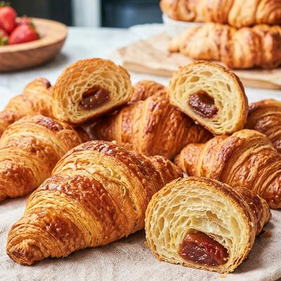 Large Vegan Raspberry Croissant – Halal & Vegan Breakfast Catering thumbnail 2