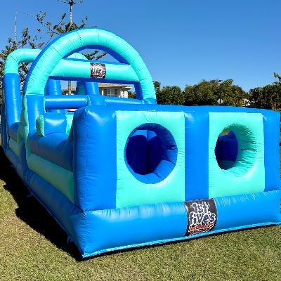 12m Aqua Run Inflatable Obstacle Course thumbnail 3
