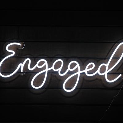 Engaged Neon Sign thumbnail 1