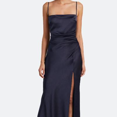 Bec & Bridge Nadia Maxi Dress in Navy Size 8