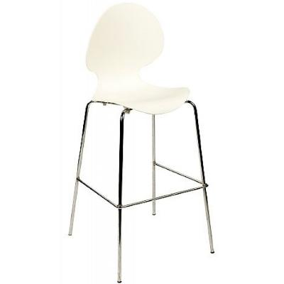 Bar Stool - White Polyvogue