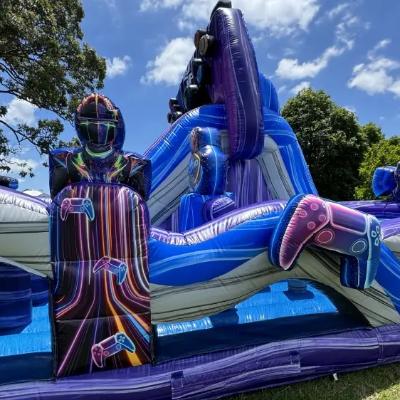 3D Gamer Inflatable Obstacle Course thumbnail 3