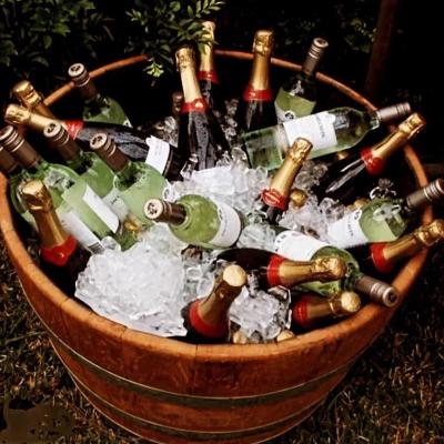 Wine Barrel, Umbrella, Half Barrel & Bar Stool Chair Package thumbnail 4