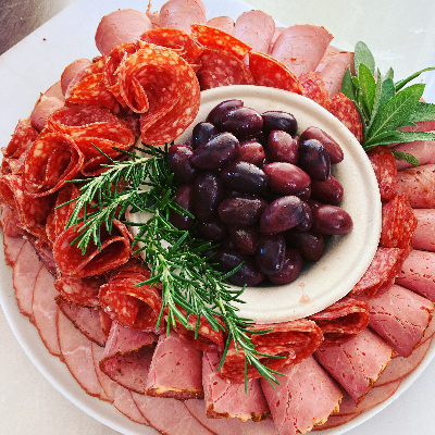 Food truck with Set Party Platters Menu