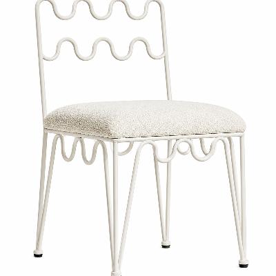 Chair - White Aspen Wave Chair