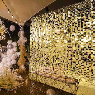 Gold Shimmer Wall 4.2m x 2m thumbnail 1