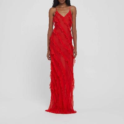 Rat & Boa Cecelia Maxi Dress - Red Size M thumbnail 2