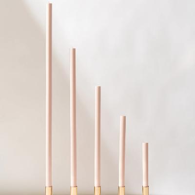 Ballet Pink Cathedral Candles thumbnail 1