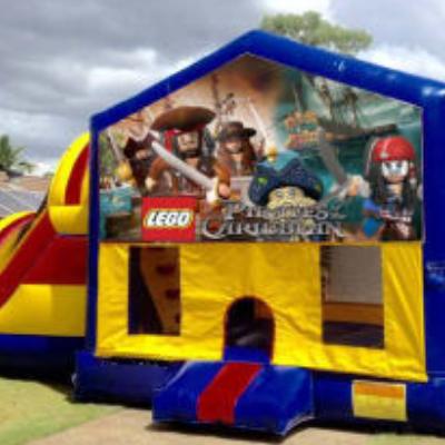Lego Pirates of the Caribbean Large Banner Jumping Castle