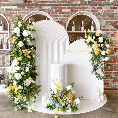 Sky Backdrop and Flowers Package