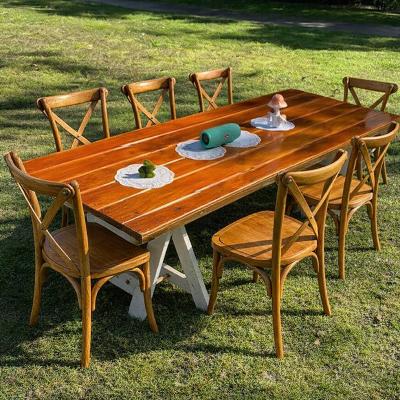 Chair - Premium Crossback Oak Real Timber thumbnail 4