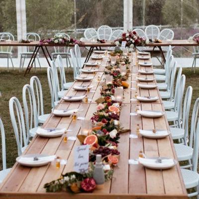 Hardwood Trestle Tables thumbnail 4