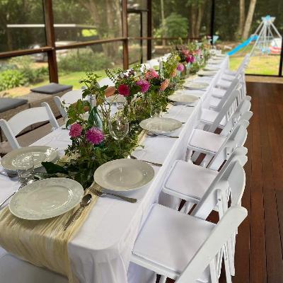 White Americana Chairs