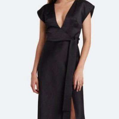 Bec & Bridge Dreamer Wrap Dress- Ivory and Black Sizes 8 and 10 thumbnail 4