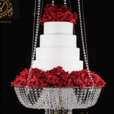 Hanging Chandelier Wedding / Birthday Cake Stand thumbnail 3