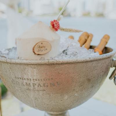 Large French Silver Champagne bucket thumbnail 1