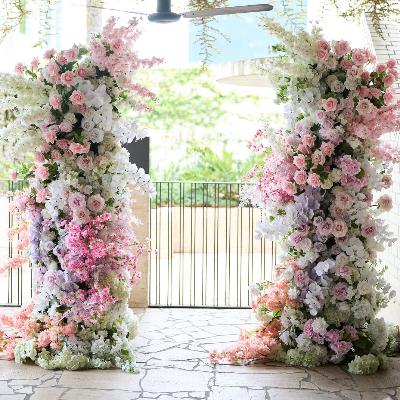 Pillar Floral Arrangement