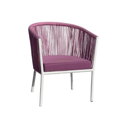 Chair - Outdoor Fuchsia Rope Chair